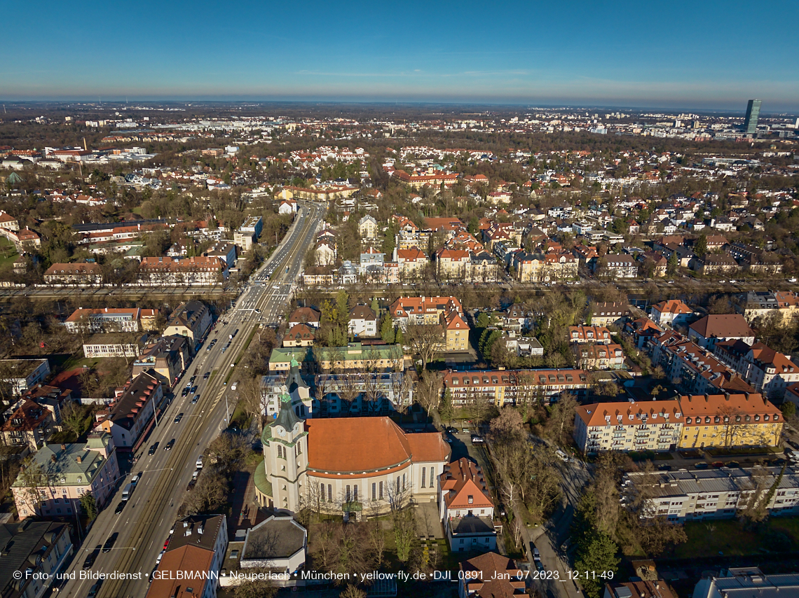 07.01.2023 - Umgebung vom Schloß Nymphenburg